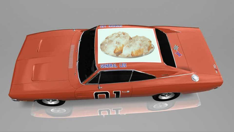 Illustration for article titled Models Of The General Lee From The Dukes Of Hazzard Will Lose The Confederate Flag